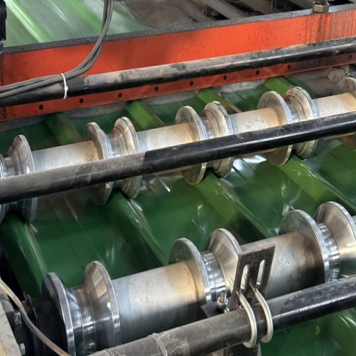 PPGL 루핑 시트 패널 골판지 강철 지붕 패널 16FT 골판지 지붕 패널