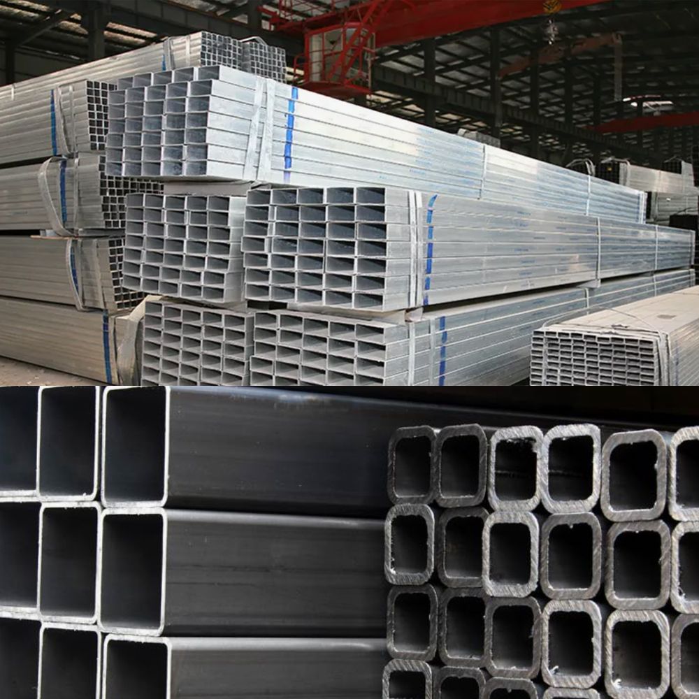 아연 코팅 사각 용접 튜브 아연 도금 강철 사각 파이프 아연 코팅 사각 용접 튜브 아연 도금 강철 사각 파이프