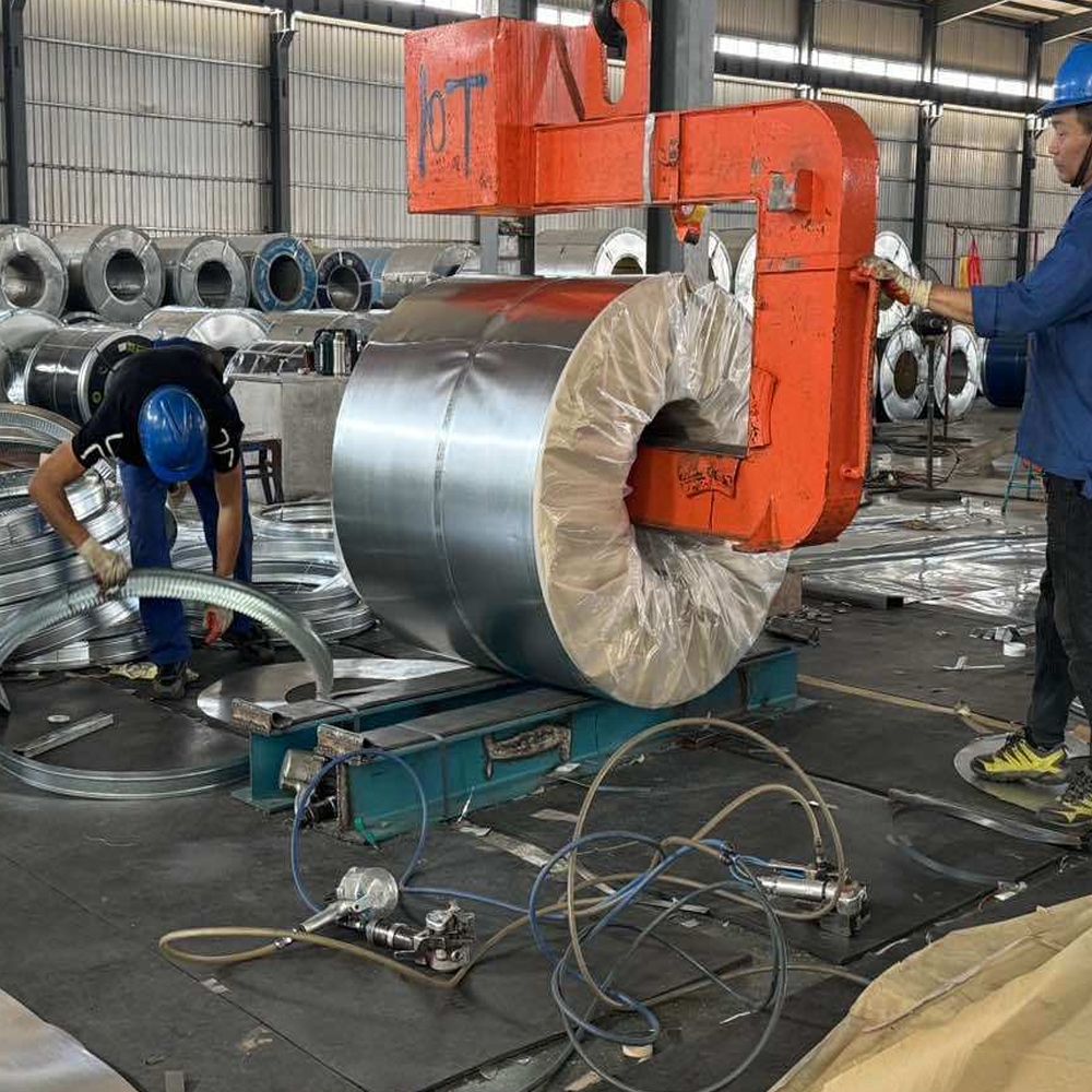 0.12-6.0mm 아연 도금 강철 코일